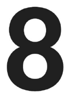 数字の八